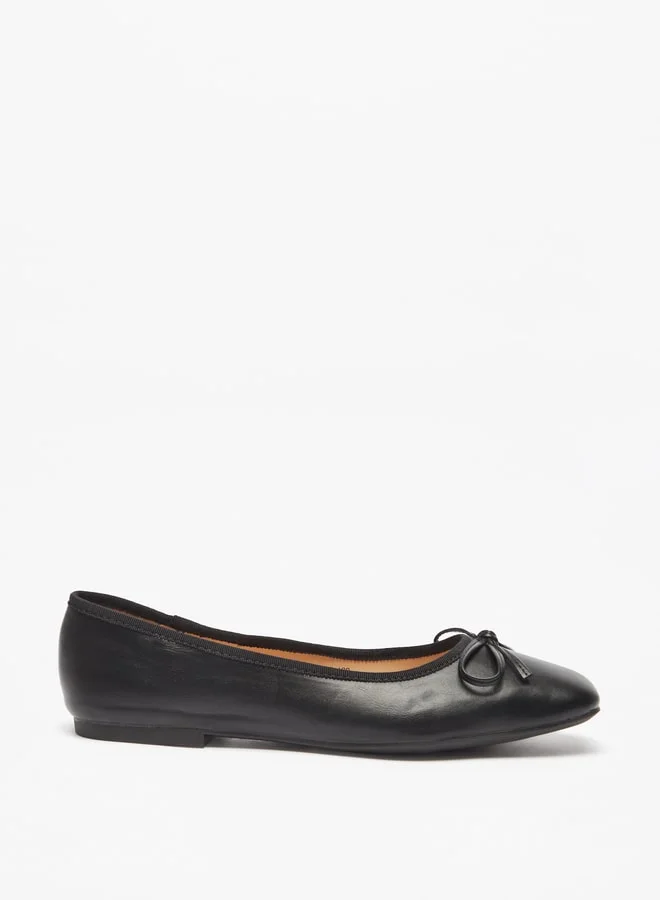 سيليست Women Bow Accented Slip On Ballerina Shoes