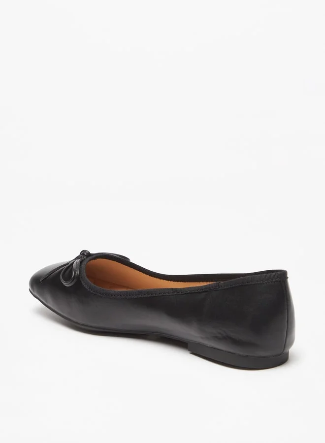 سيليست Women Bow Accented Slip On Ballerina Shoes