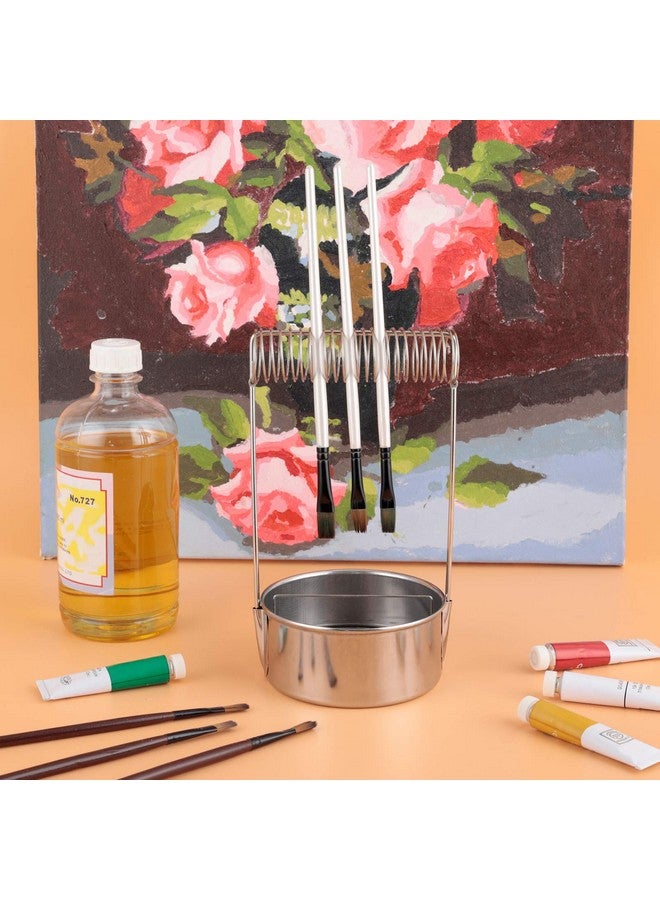 ماي لايف أونيت منظف فرش الطلاء المحمول لفرشاة الفنان مع خزان غسيل وشاشة قابلة للإزالة - Image 4