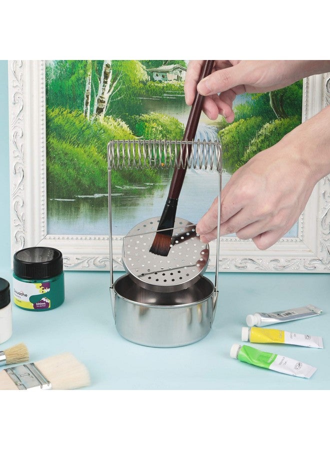 ماي لايف أونيت منظف فرش الطلاء المحمول لفرشاة الفنان مع خزان غسيل وشاشة قابلة للإزالة - Image 5