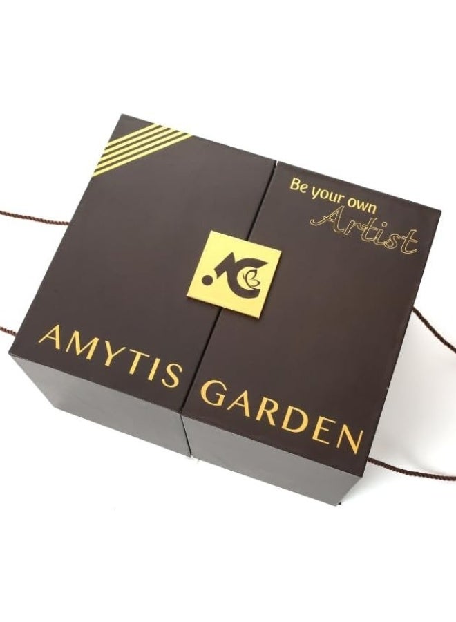 اميتيس جاردن مجموعة المكياج الاحترافية للنساء مجموعة هدايا كاملة 50 × 30x24.2 سم - Image 2