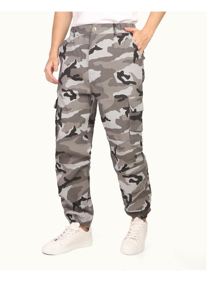 FIRE WOOD 025-W04/80/ Camouflage Cargo Chino Jogger - Image 1