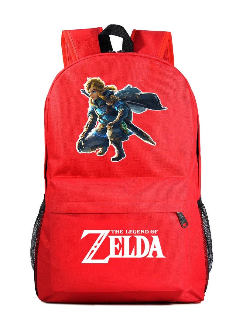 زيلدا حقيبة ظهر كاجوال للشباب مطبوعة