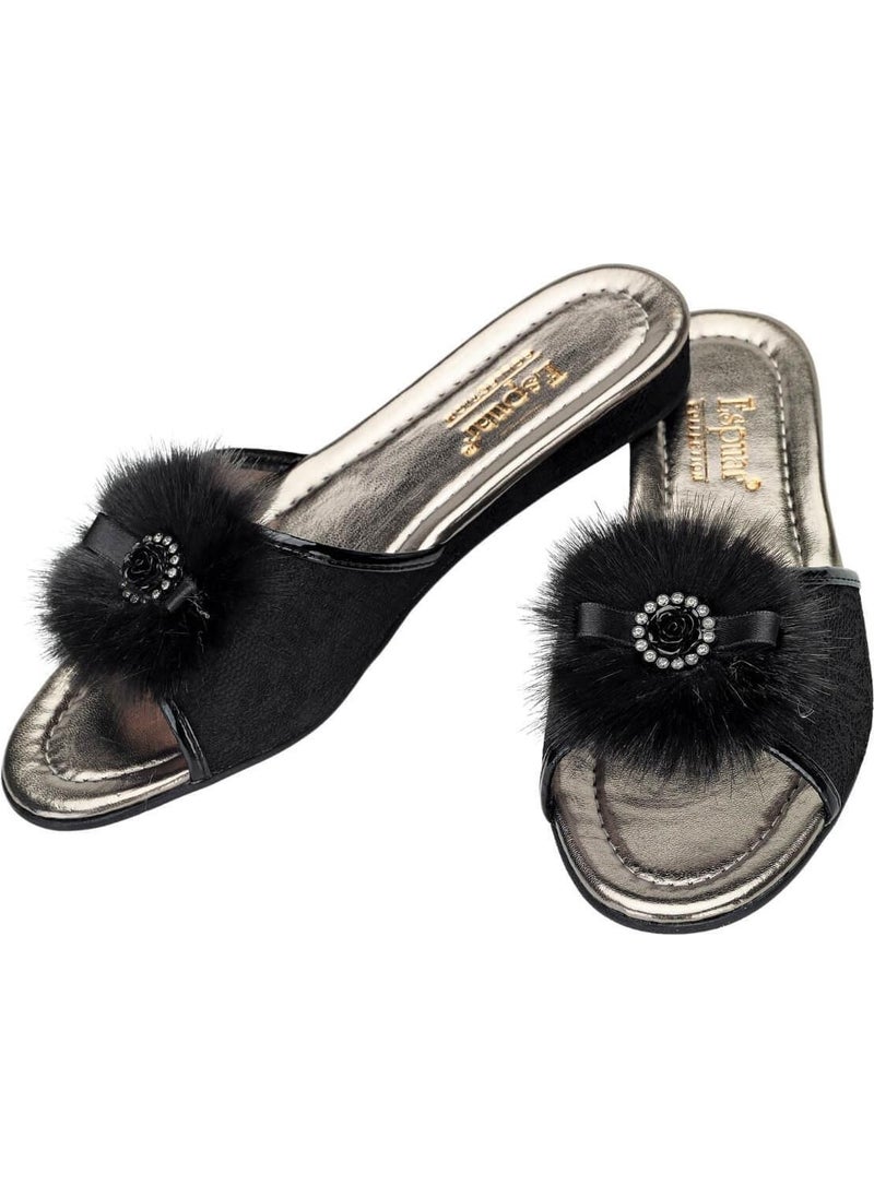 Espuar 547 Women's Slippers - Black 