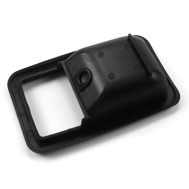 Jetuplusllc for Datsun Nissan 280ZX 1979-1983 Interior Door Handle Trim Escutcheon Black 80512-P7100 - Image 1