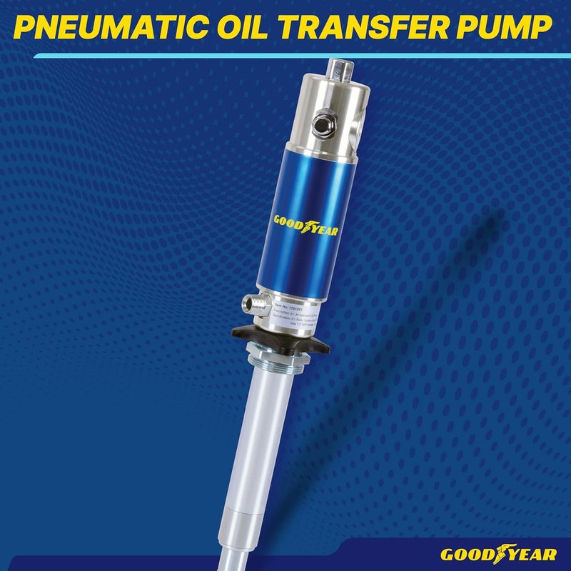 Goodyear Heavy Duty Pro Universal Air Operated Oil Transfer Pump (5:1 Ratio) - Image 2