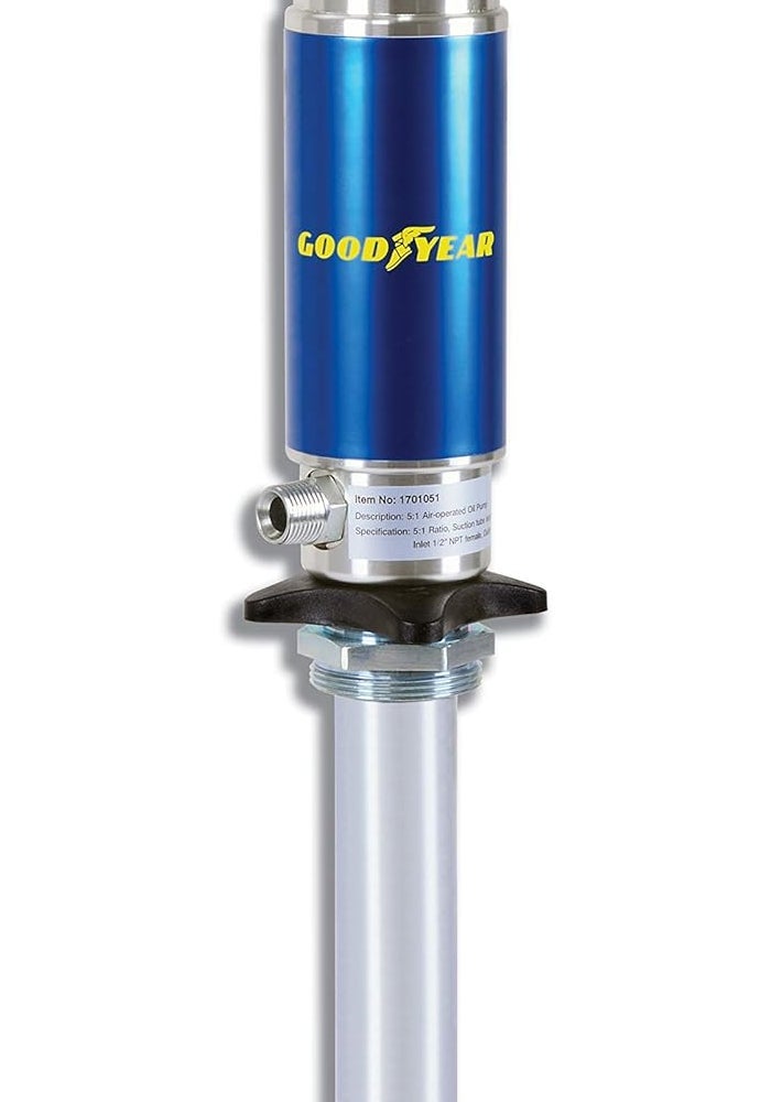 Goodyear Heavy Duty Pro Universal Air Operated Oil Transfer Pump (5:1 Ratio) - Image 1