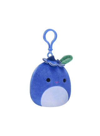 3.5 inch Little Plush Clip-on Bluby Blueberry , Officially Licensed Kellytoy Plush Toy, Colorful Soft Toy, Gift for Kids, Girls & Boys Washable Squishy Stuff Toy Multicolor All Age - view 2