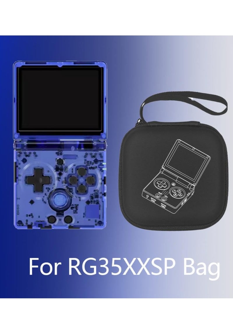 Storage Bag Case for RG35XXSP, Shockproof Hard Protective Cover Portable Organizer Bag for ANBERNIC RG35XX SP Handheld Game Console, Waterproof Carrying Case for RG35XXSP Retro Handheld Game Console - Image 3