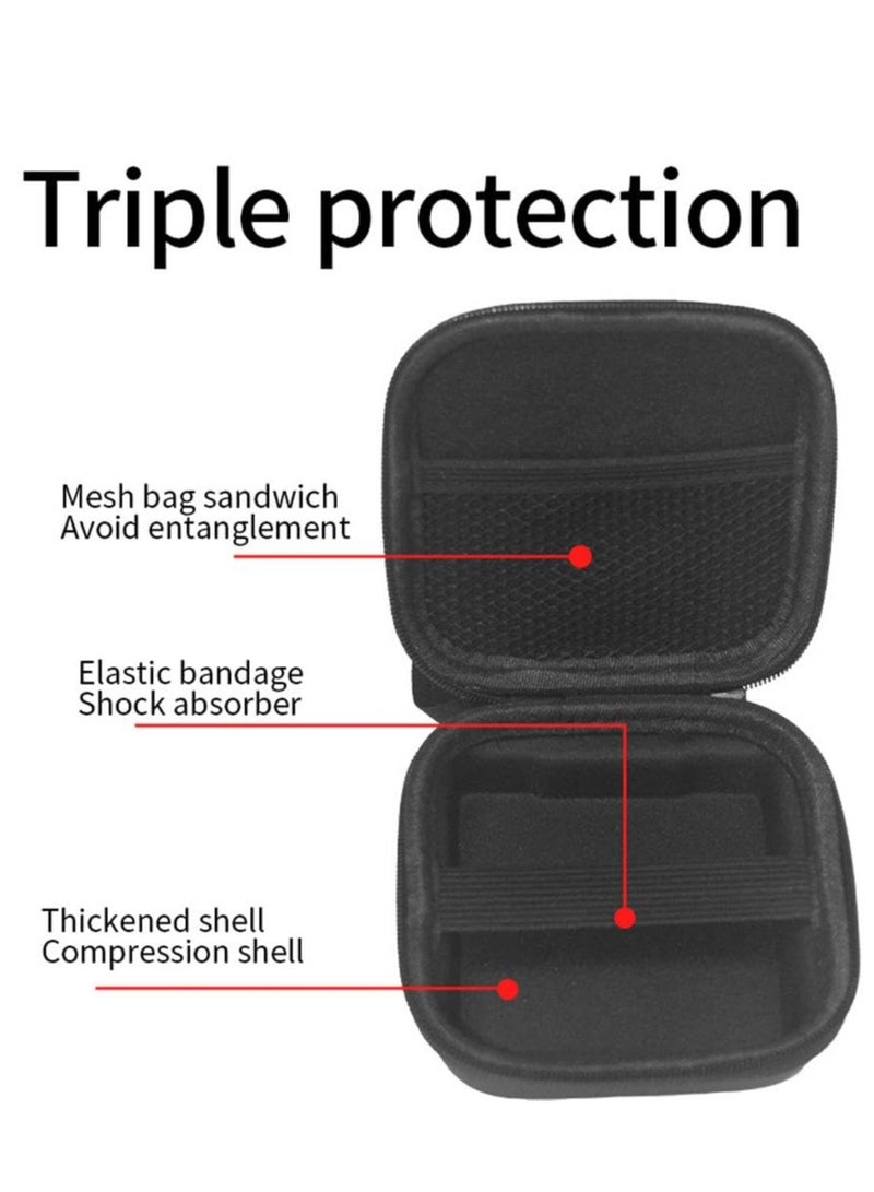 Storage Bag Case for RG35XXSP, Shockproof Hard Protective Cover Portable Organizer Bag for ANBERNIC RG35XX SP Handheld Game Console, Waterproof Carrying Case for RG35XXSP Retro Handheld Game Console - Image 4