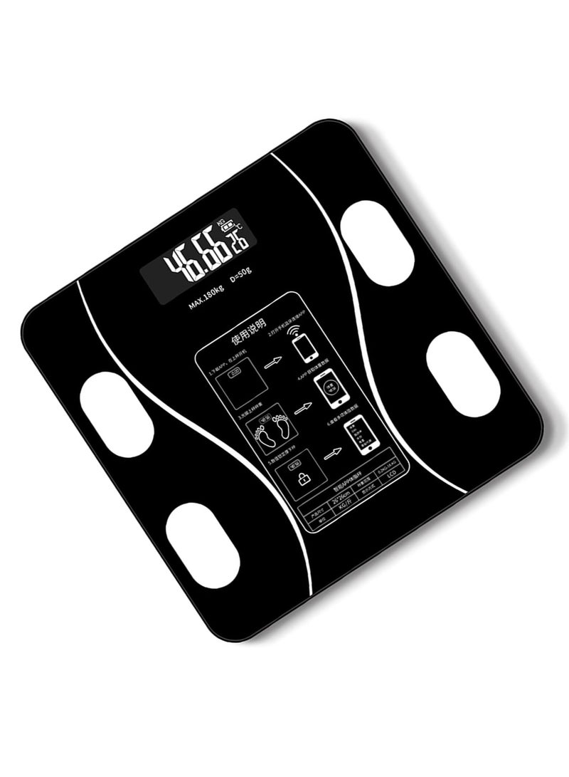 ELTRAZONE Intelligent Body Fat & BMI Scales | Digital Weight Scale with Household Body Composition Analyzer | Bluetooth Connectivity & Smartphone App Integration | Accurate Measurement for Weight, Body Fat, Muscle, and More - Image 3