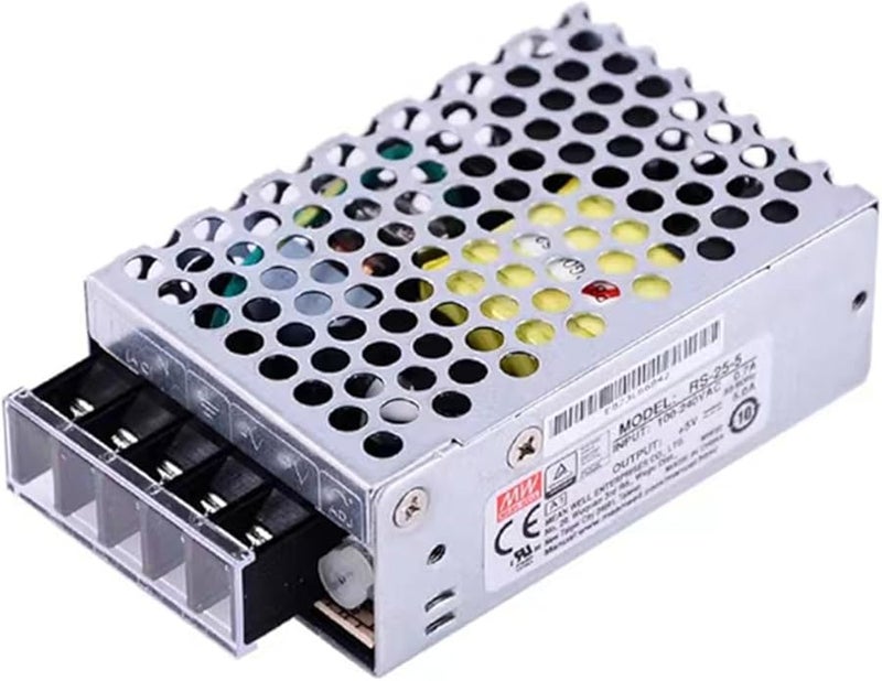 RS 25 5 5V 5A 25W AC DC محول طاقة تبديلي معتمد من UL وCCC وTUV مدخل عالمي 88-264 فولت تيار متردد - Image 1