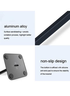SOWUGI Universal Aluminum Headphone Holder Headset Showing Display Stand Hanger for All Headphones (Black)  - Image 4