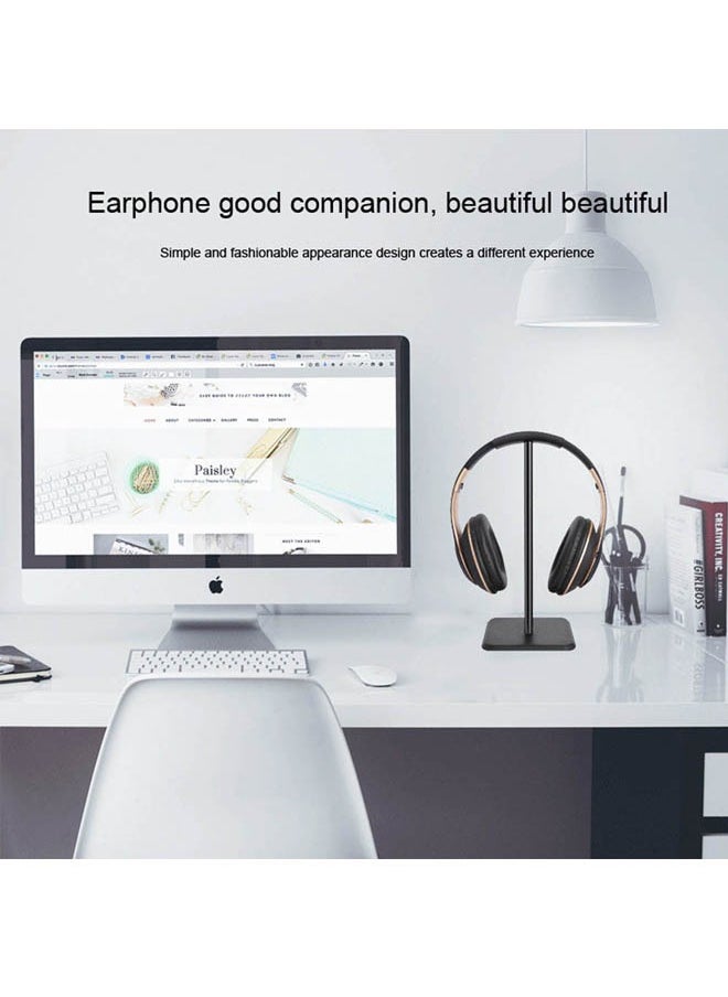 SOWUGI Universal Aluminum Headphone Holder Headset Showing Display Stand Hanger for All Headphones (Black)  - Image 5
