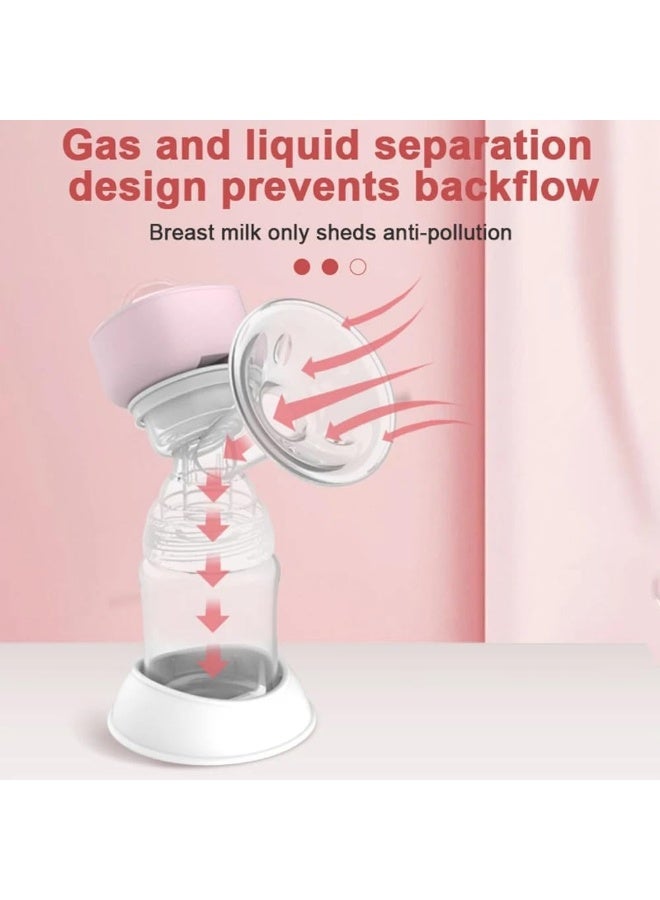 SAFENHAND Electric Breast Pump Automatic Massage Silent Breast Pump with 4 Modes & 12 Levels, Pain Free Strong Suction Power Touch Panel Rechargeable for Travel & Home - Image 3