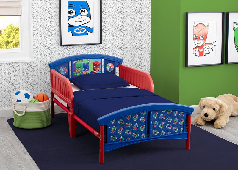 Delta Children Plastic Toddler Bed, PJ Masks - Image 2