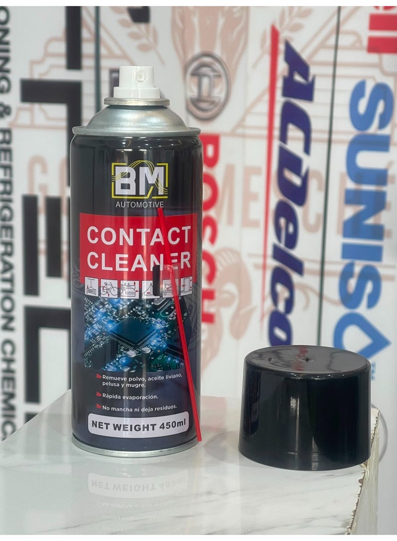 BM Automotive Contact Cleaner Spray, Fast Dry Electronic Safe, 450ml - Image 1