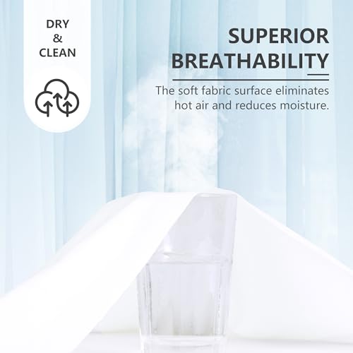 Ruili Waterproof Breathable Mattress Protector, Full Noiseless Premium Smooth Mattress Cover, Deep Pocket Fit Up to 18 Inches, Soft Washable Bed Cover - Image 5