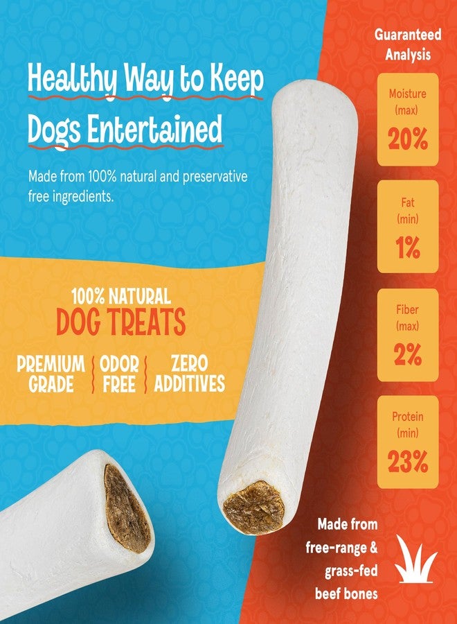 FETCHERONI Stuffed Shin Bones for Dogs - Variety Filled Treats - Bacon & Cheese, Peanut Butter, and Beef Flavor - 3-4 Inch Dental Chews - High Protein - for Small, Medium and Large Pets - 5 Pack - Image 3