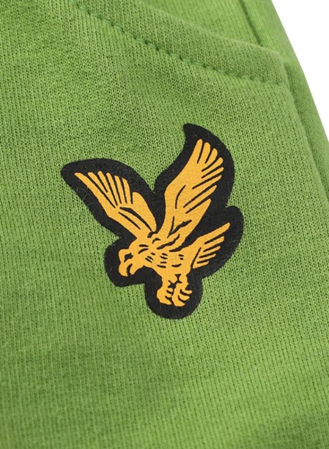 يونيكي Green Regular Fit Mid Rise Applique Shorts