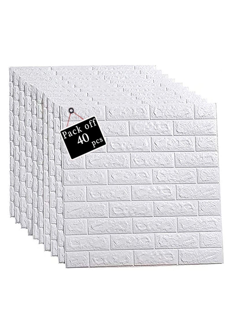 FFD Wall Sticker White 70x77cm 40pcs - Image 2