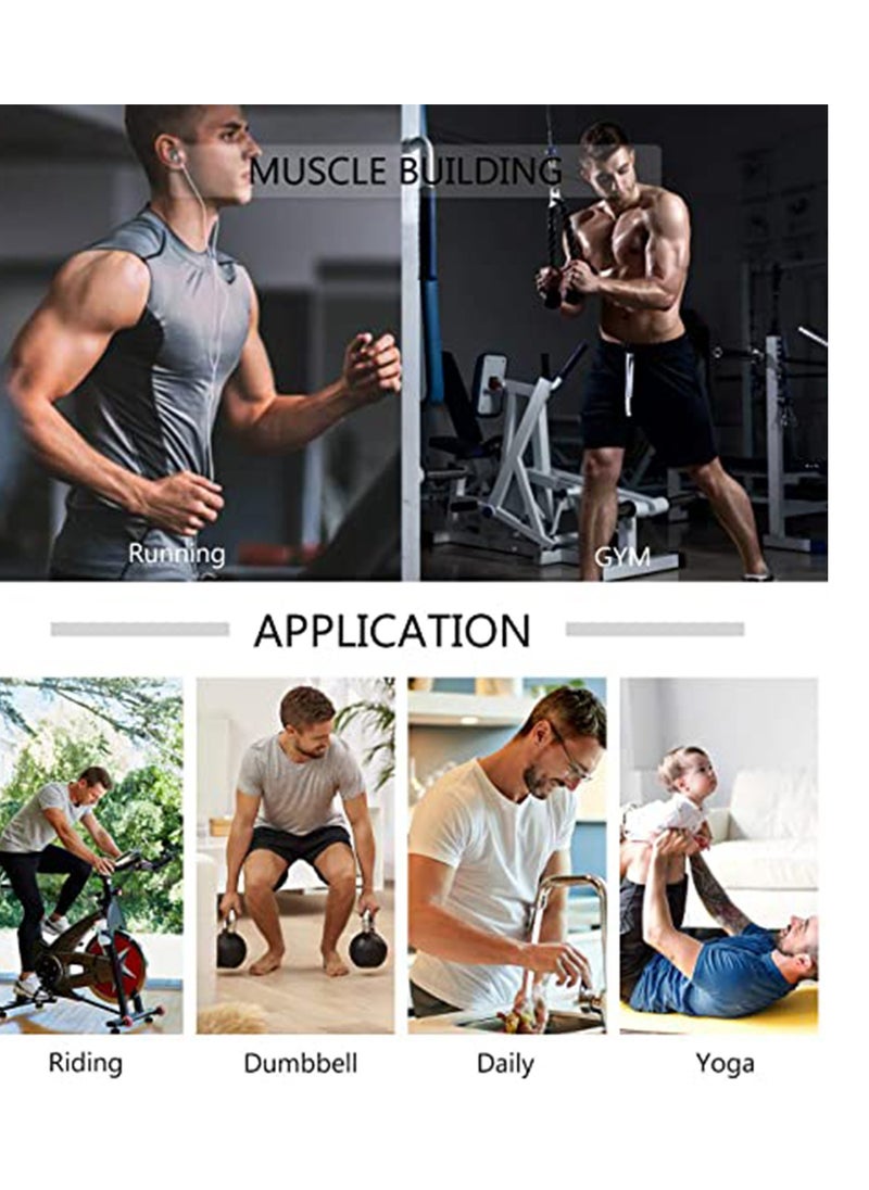SYOSI - Sauna Heat Trapping Vest for Men, Weight Loss Sauna Suit, Sauna Shirt Workout Tank, Sweat Vest Zipper Sauna Jacket, Sauna Body Shaper Short Sleeve, Waist Trainer for Weight Loss - Image 1