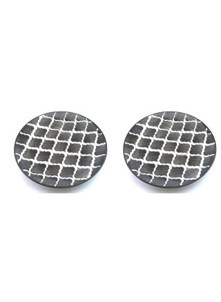 YOUR LOCAL STORE_Mughlai Design Grey Color Ceramic Full Size Dinner Plate 9 Inch Round Shape Plate Set of 2 - pzsku/ZF958C9562FD9B0E3E95CZ/45/1748264430/8ccf3de6-6080-4705-91b8-aa6c219e6d6f