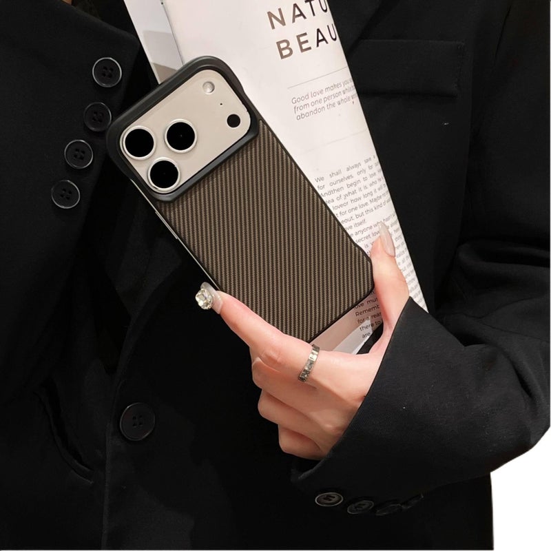 iPhone 15 Plus Protective PC for iPhone 15 15 Plus 15 Pro 15 Pro Max with Frameless Design and Half Wrapped Design and Anti Slip Grip in White - Image 4