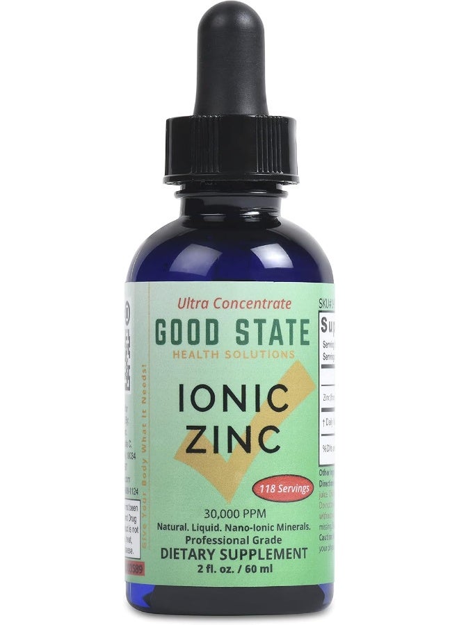 Good State Good State Liquid Ionic Zinc Ultra Concentrated - 30000 Ppm 1.6fl. oz  - Image 1