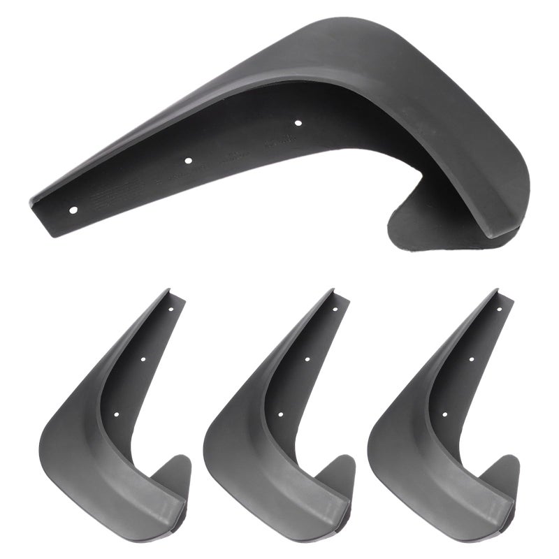 Universal 4Pcs Small Size Car Mud Guards Splash Guards for Wheels Exterior Protection - Image 2