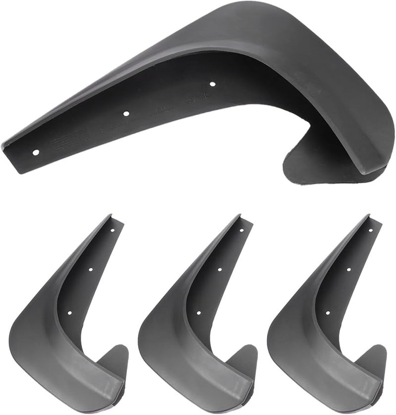 Universal 4Pcs Small Size Car Mud Guards Splash Guards for Wheels Exterior Protection - Image 1