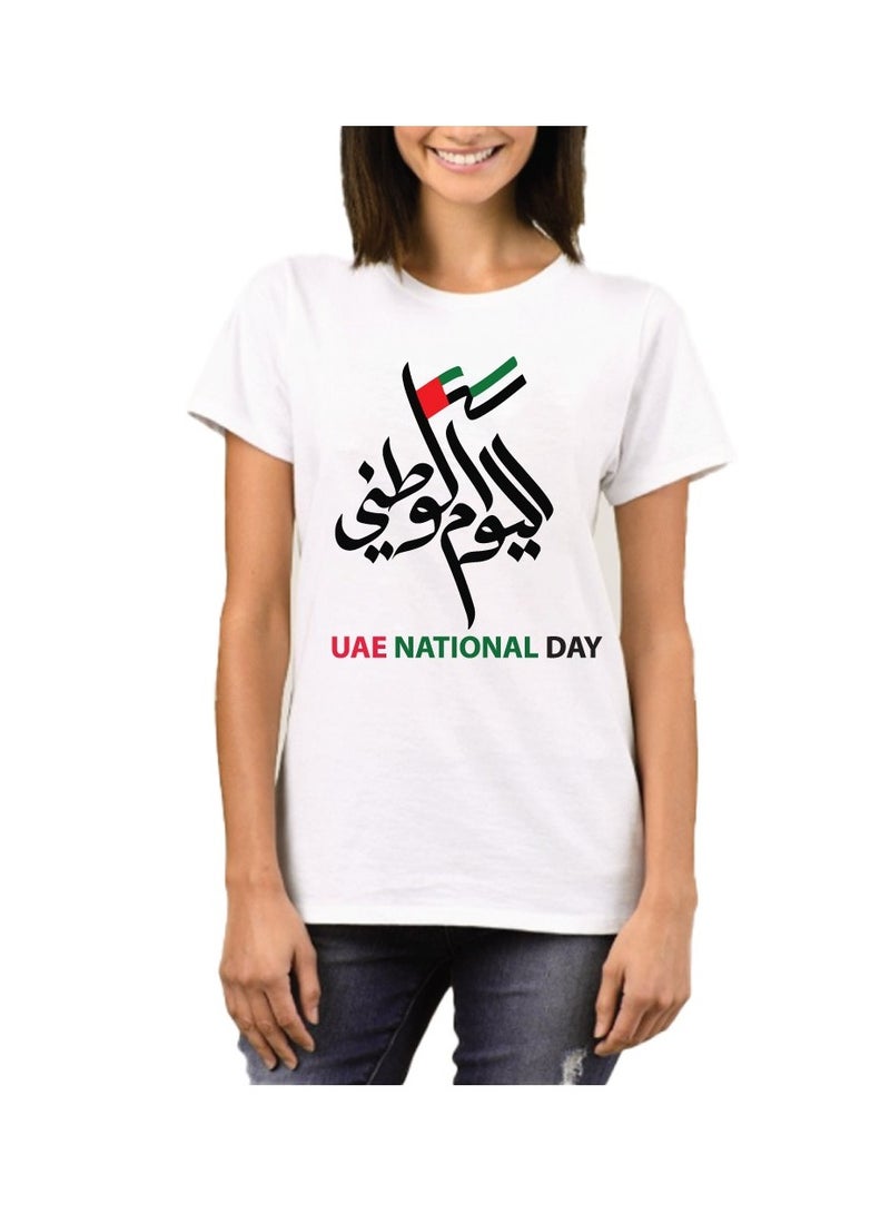 Adult UAE T-Shirt For Women-Cap-Flag And Badge Pack Of 4 Combo - Image 3