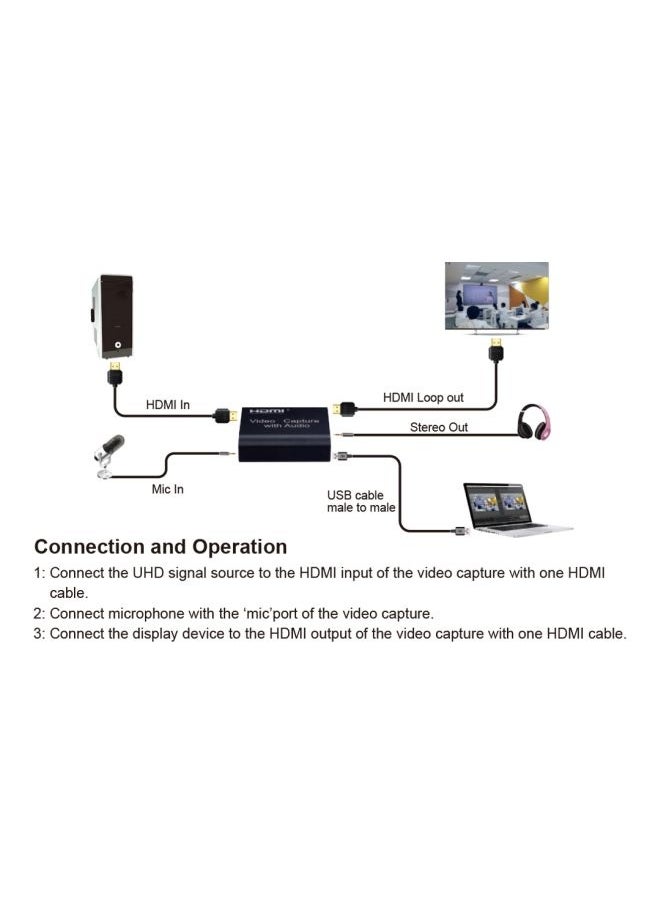 DUSALA - Multimedia Interface Audio Video Capture Card - Image 1