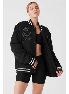 alo alo Embroidery College style baseball jacket jacket  - Image 1