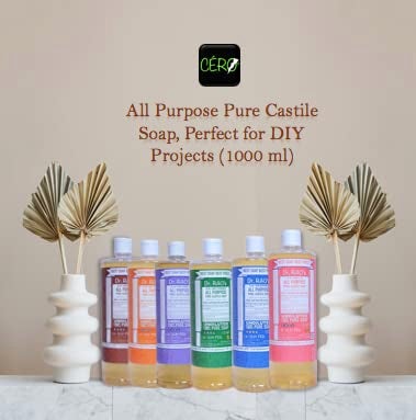 CERO Dr Raos Laveder Perfumed all Purpose Pure Castile Soap Perfect for DIY Projects 1000 ml - Image 5
