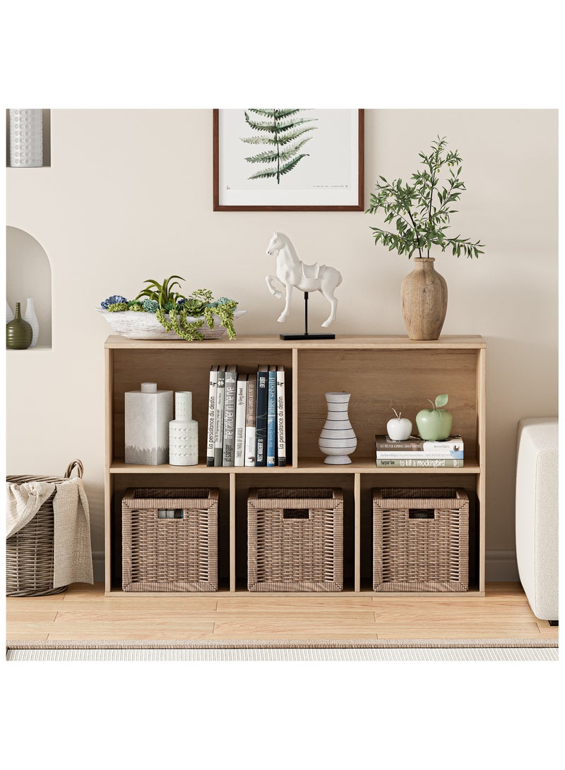 Chogori Wooden Cube Storage Organizer with Closed Back Panel, 11in Cube Shelf Opening, Bookshelf, Display Shelf,Closet Cabinet for Home and Office - Image 2