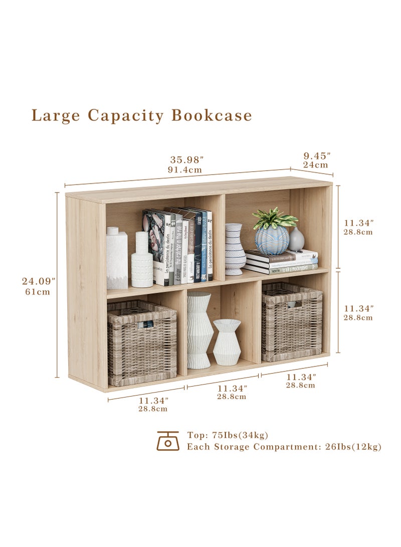 Chogori Wooden Cube Storage Organizer with Closed Back Panel, 11in Cube Shelf Opening, Bookshelf, Display Shelf,Closet Cabinet for Home and Office - Image 5