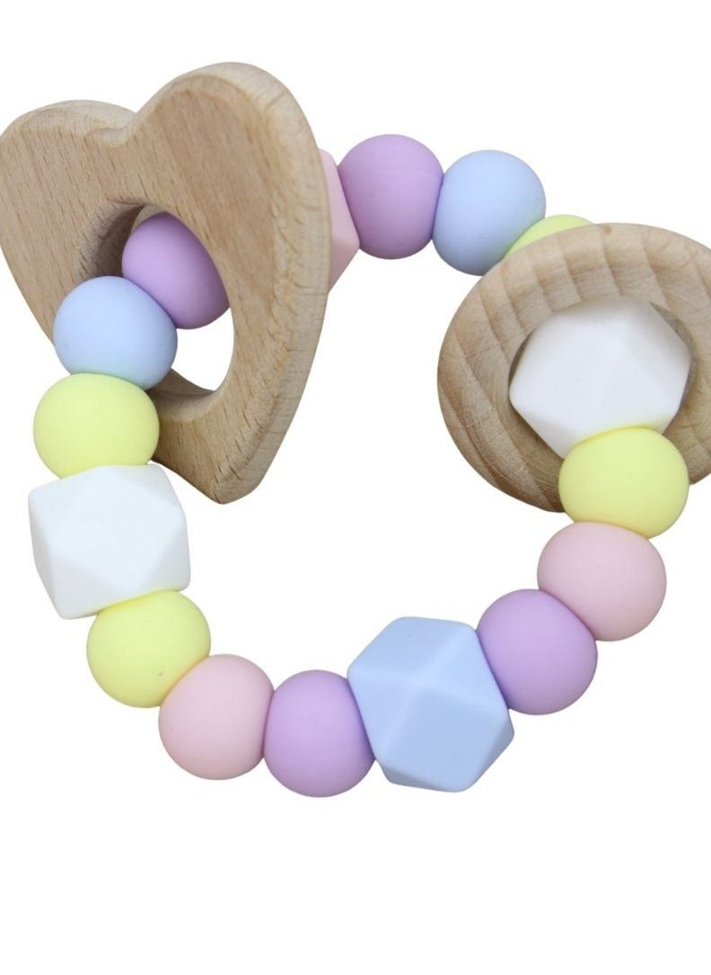 Mommy's Charms Silicone Ring Rattle  - Image 3