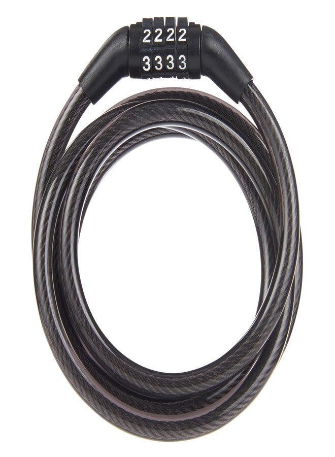 BRINKS 5 Ft Bike Lock Cable with Preset Combination, Vinyl Covered Bike Lock Combination Cable for Outdoor Use - Image 3