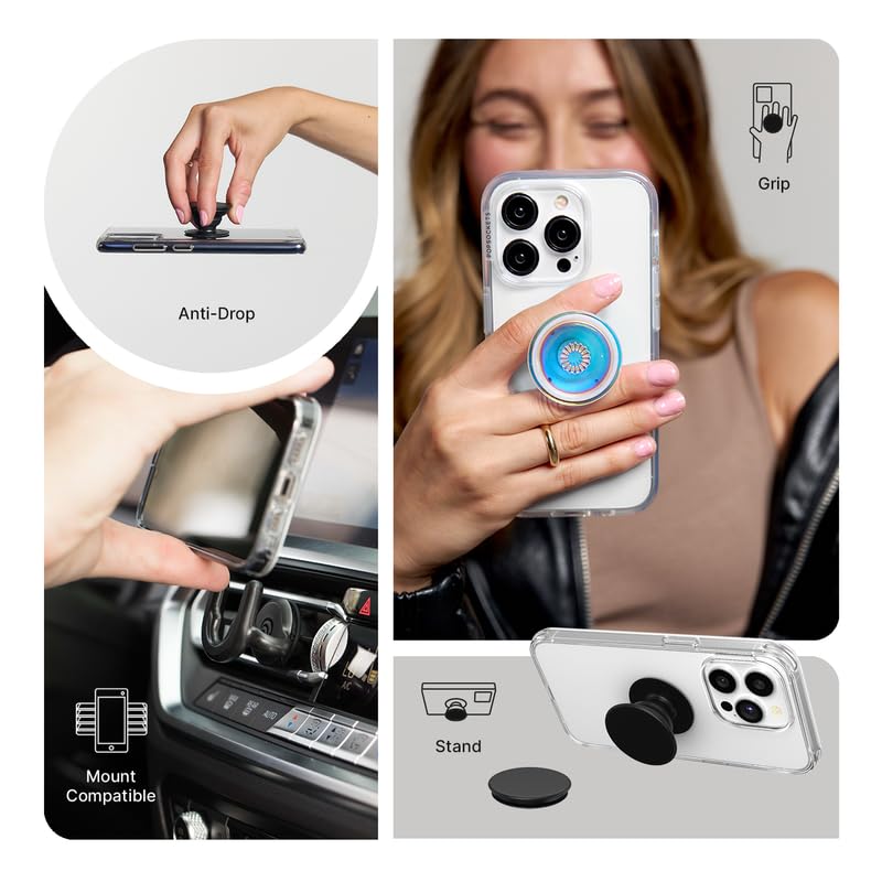 POPSOCKETS â€‹â€‹â€‹â€‹PopSockets Phone Grip with Expanding Kickstand, Adhesive Grip, Cute PopSockets, Fall PopSocket - Fall Fleur