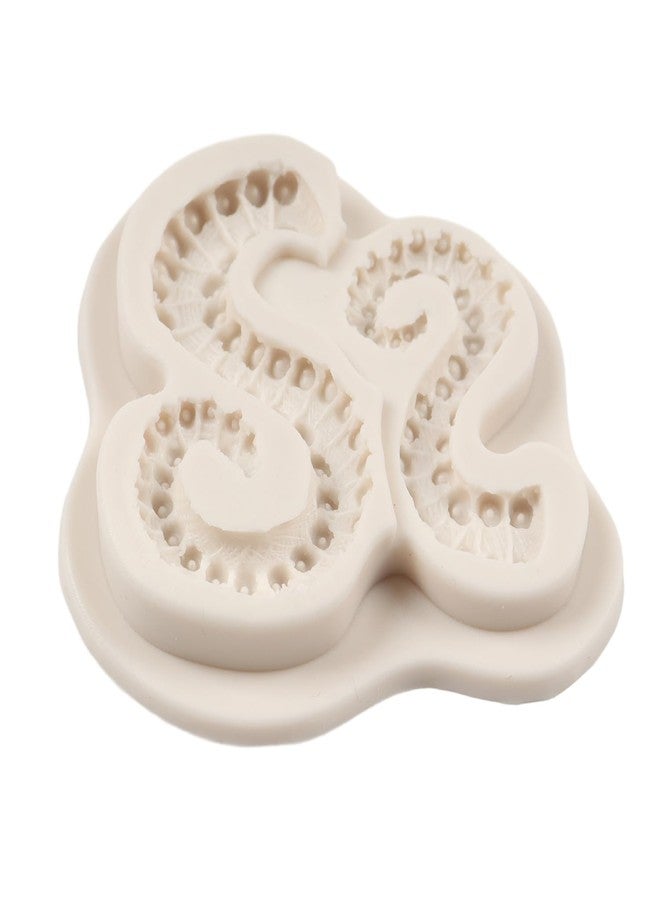 QDMOLDS قالب سيليكون على شكل مخالب أخطبوط من كيو دي مولدز، قالب فوندان أخطبوط لتزيين الكيك والكب كيك والشوكولاتة والحلوى والطين البوليمري ومعجون الصمغ. - Image 3
