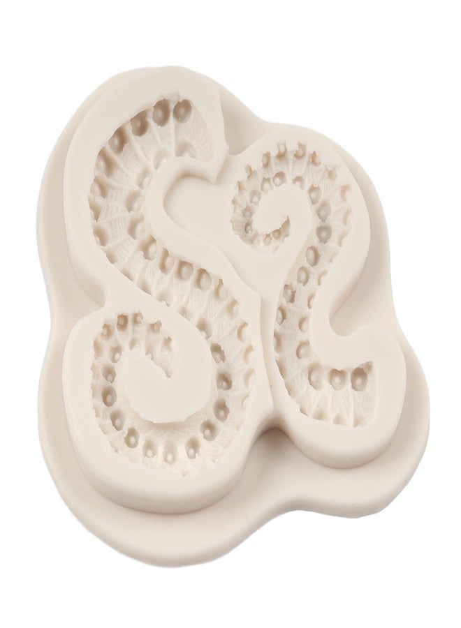 QDMOLDS قالب سيليكون على شكل مخالب أخطبوط من كيو دي مولدز، قالب فوندان أخطبوط لتزيين الكيك والكب كيك والشوكولاتة والحلوى والطين البوليمري ومعجون الصمغ. - Image 4