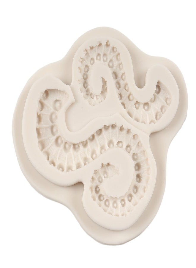 QDMOLDS قالب سيليكون على شكل مخالب أخطبوط من كيو دي مولدز، قالب فوندان أخطبوط لتزيين الكيك والكب كيك والشوكولاتة والحلوى والطين البوليمري ومعجون الصمغ. - Image 5