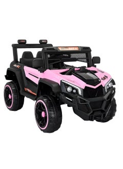Electric kids car 4 motors 12 volts - openable doors - special lights - rocking mode - USB and AUX music - remote control