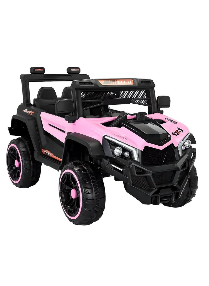 Cute ninos - Electric kids car 4 motors 12 volts - openable doors - special lights - rocking mode - USB and AUX music - remote control - Image 1