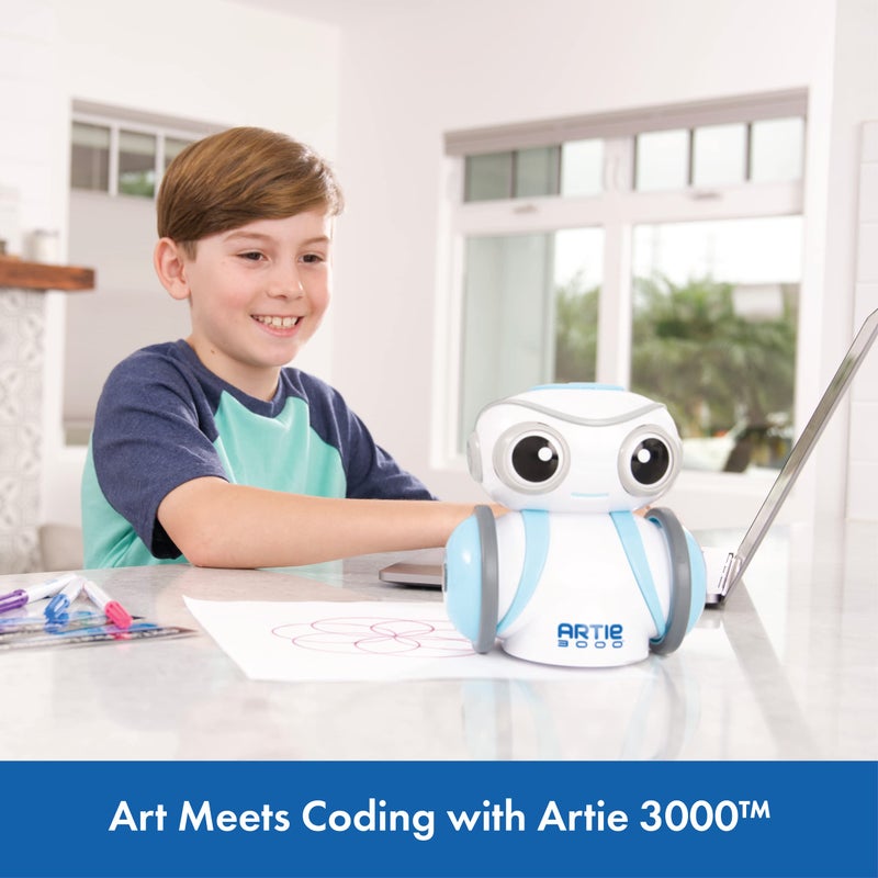 Educational Insights Artie 3000 The Coding Robot: Drawing STEM Robot Toys For Kids Boys And Girls, Classroom Must Haves, Ages 7+ - Image 3