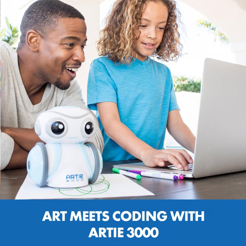Educational Insights Artie 3000 The Coding Robot: Drawing STEM Robot Toys For Kids Boys And Girls, Classroom Must Haves, Ages 7+ - Image 2