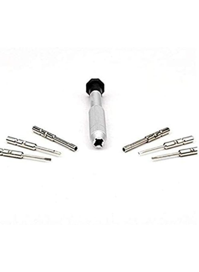 مجموعة أدوات لإصلاح إطارات النظارات الشمسية والنظارات الطبية ونظارات القراءة، مفك دقيق، مفك صواميل (12 قطعة) - Image 3