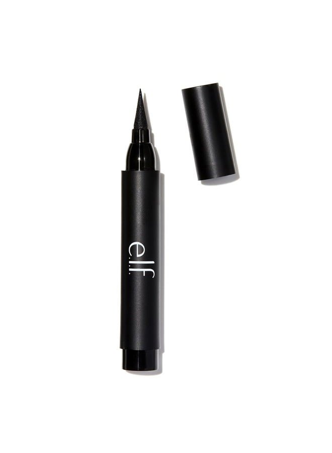 elf Cosmetics Studio Intense Ink Eyeliner in Blackest Black, 2.5 Gram,pencil - Image 1