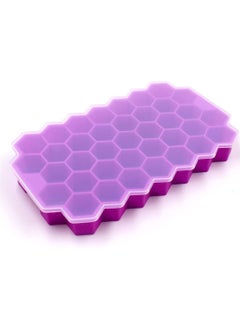 Honeycomb Silicone Flexible Ice Cube Tray with Lid, 37 Holes, Flexible and Soft Suitable for Beverage Fridge Freezer for Making Small Ice Cubes - Mauve - pzsku/ZF95A5402B51487B3504BZ/45/_/1735756856/ceea8259-54f0-474a-b667-6bd5ae5d1da0